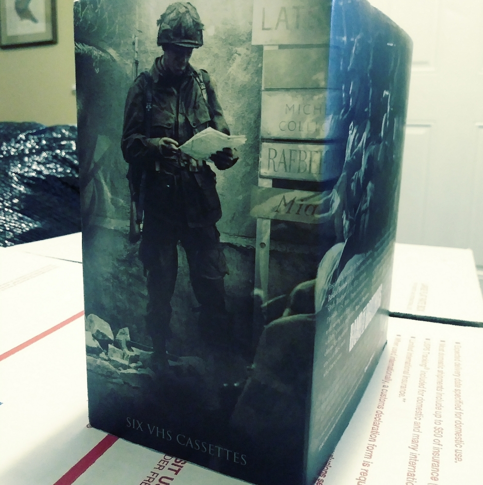 🎁BAND OF BROTHERS, ORIGINAL CASE,VHS. - Picture 8 of 8